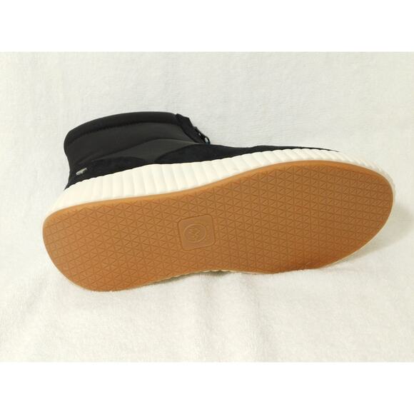 W679 White Mountain Black Multi Smooth Downtown Platform Ankle Booties - Size 8M - Picture 5 of 5